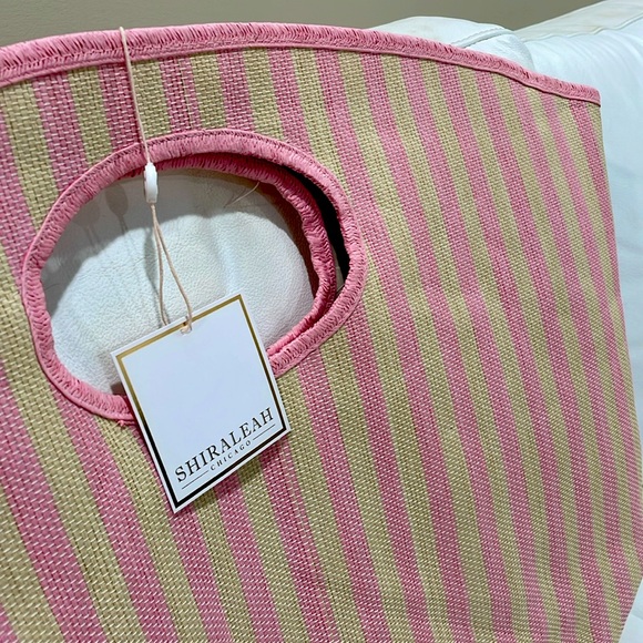 Beach tote NWT stripes canvas extra large road trip towel baby dog, evacuation - Picture 9 of 9